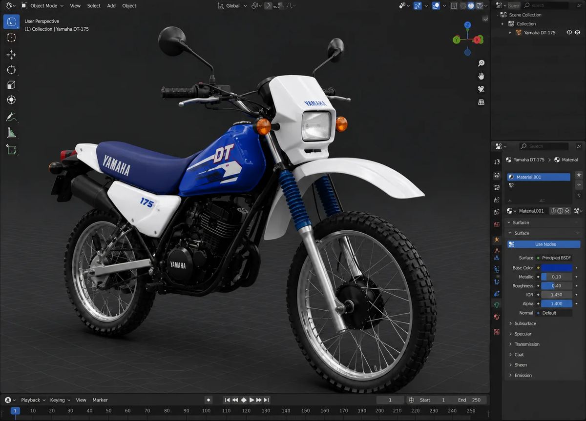 YAMAHA DT-175 / Entrega en 2 semanas — foto 1